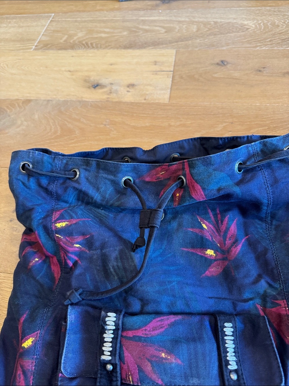 Roxy Drawstring Top Backpack - Picture 3 of 11